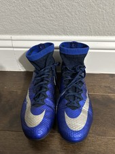 NIKE MERCURIAL SUPERFLY CR7 FG Natural Diamond SOCCER BOOTS 677927-404 Sz 8M