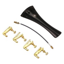 Ebenholz 4/4 Violine Geige Saitenhalter K6A12367