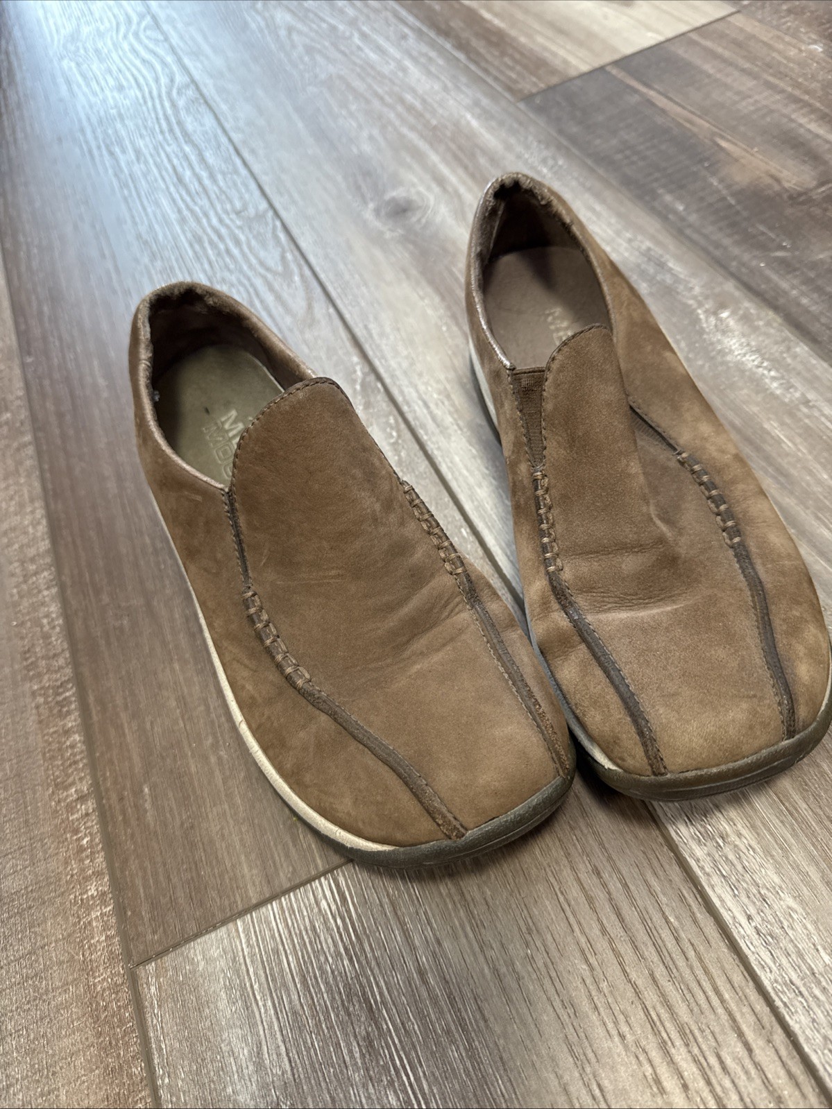 Mocassini mocassini Merrell Primo Seam Moc pelle talpa Dk donna 8