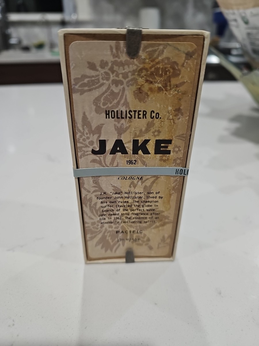 Hollister & Co. Jake 1922 1.7 fl.oz. 50 ml Cologne Vintage Orginal
