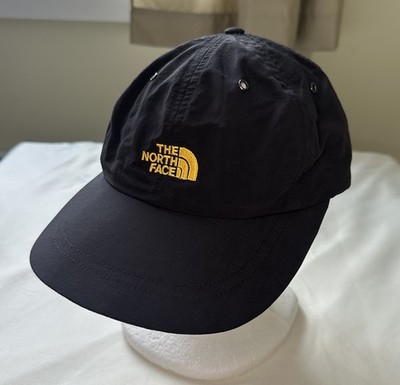 ザ・ノース・フェイス THE NORTH FACE  NOWEATHER HAT Vintage The North Face Supplex Nylon Black / Yellow Lightweight
