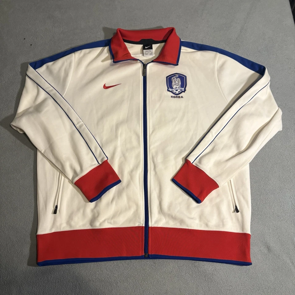 2010 KOREA Anthem Track Jacket Sponsor alleh KT 377602-100 2XL - Image 4 of 4