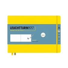 Leuchtturm1917 Medium A5 Landscape Sketchbook Inkproof Paper 112 Pages Lemon