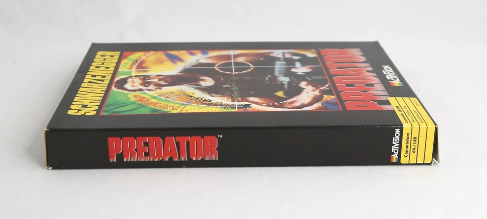 1987 Predator ActiVision CIB C64 Big Box PC RARE - Image 4 of 4