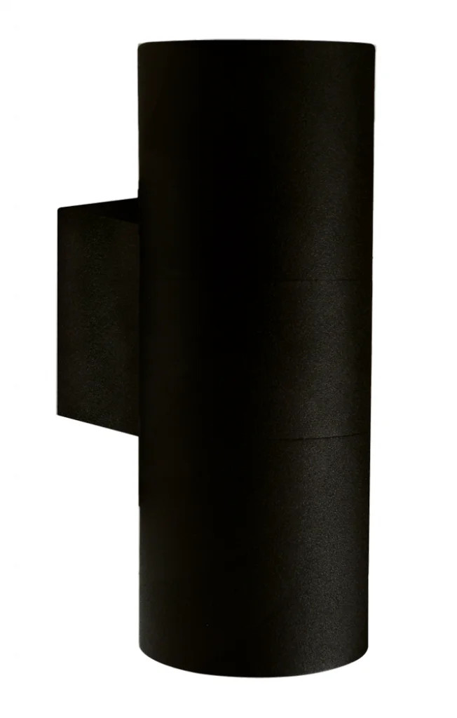 Nordlux Tin Maxi Double Black Outdoor Wall Light - Image 2