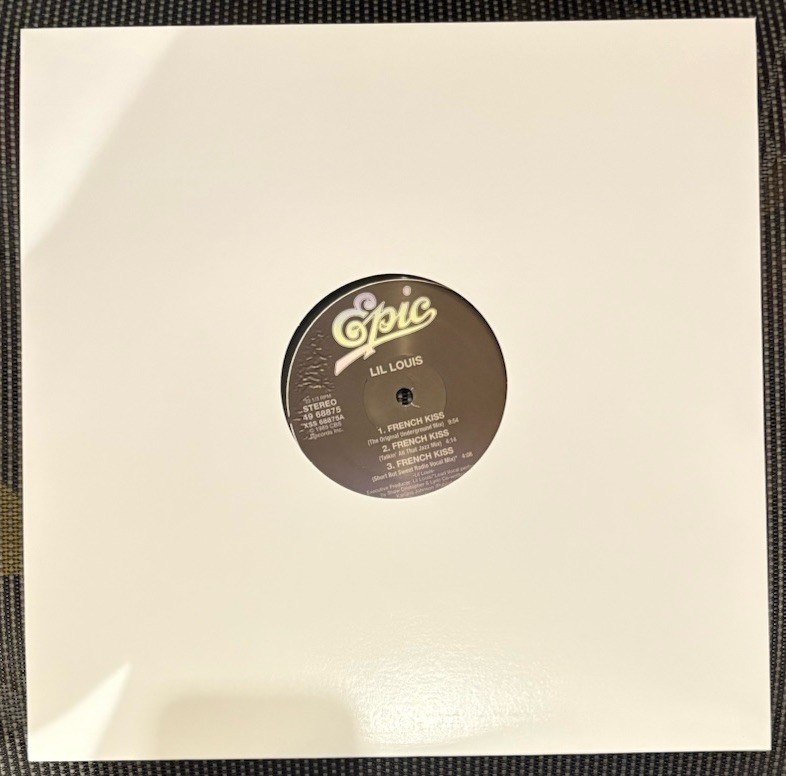 Lil' Louis French Kiss Record 1989 Epic 12" Vinyl EP Reissue