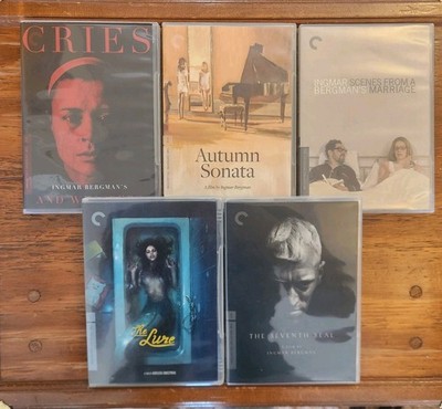 Criterion Collection DVD Lot   Ingmar Bergman + The Lure   5 Films