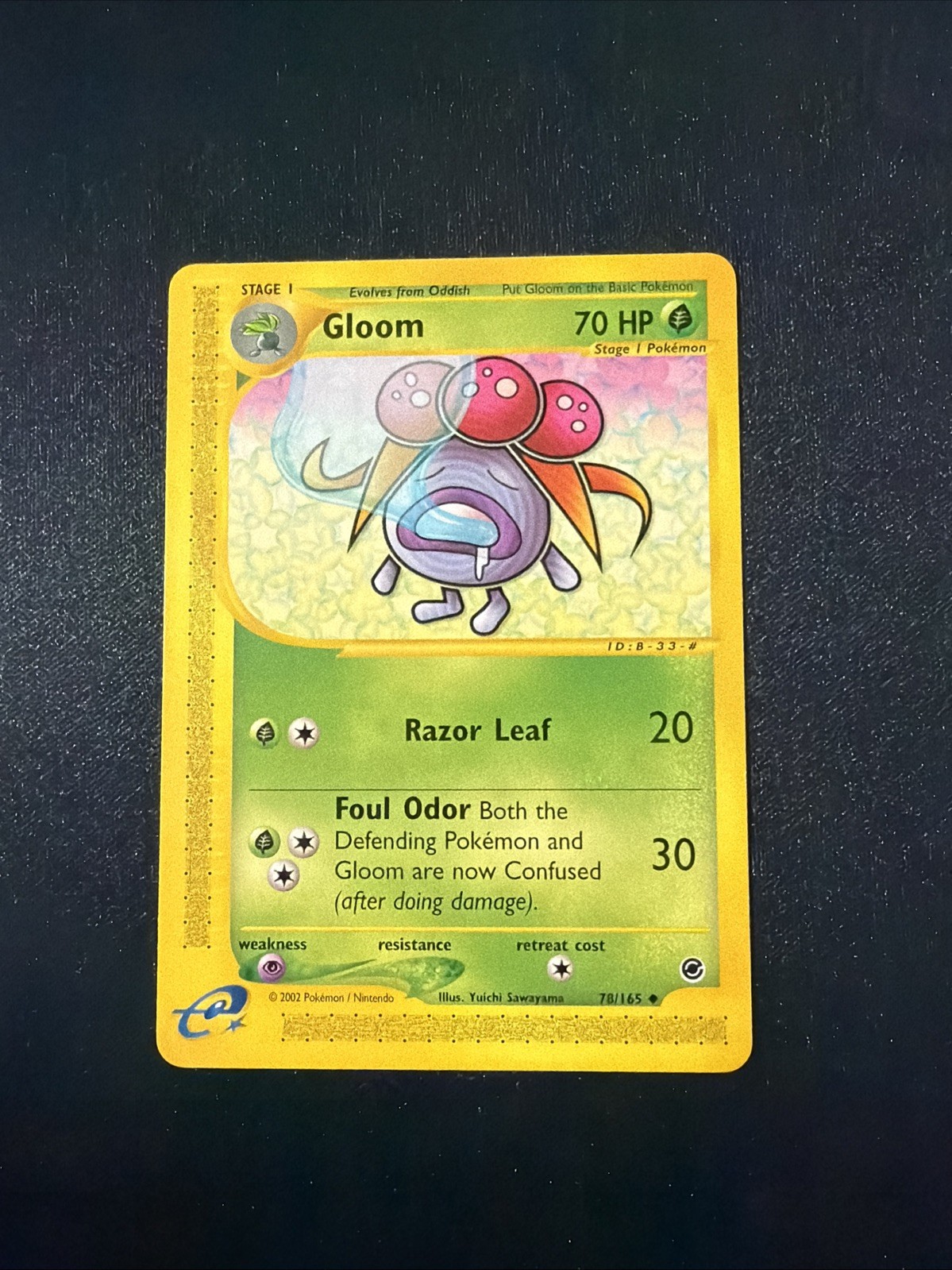 Pokemon TCG Gloom #78/165 Unlimited CCG Expedition