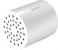 Universal Replacement Shower Filter Cartridge for Hard Water, 15-Stage White