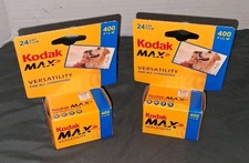 Boxed Kodak Max Versatility 400 film 03/2005 Lot Of 2 New Sealed Boxes
