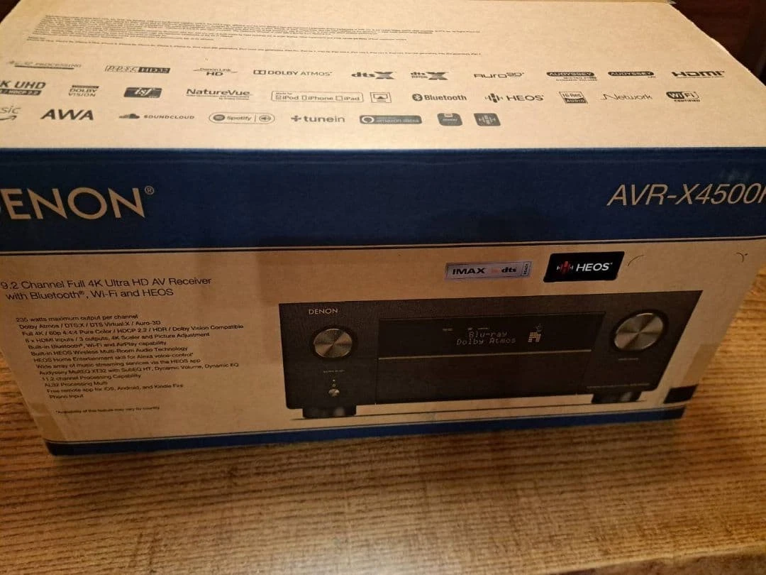 Las mejores ofertas en Canales Denon Dolby Atmos 9.2 receptores de