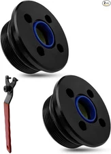 Cylinder End Cap Fit for 2＆4 Stroke 115-300 HP Replace 48630-96J00, Trim 2 Pcs