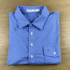 Criquet Men's XL Slim Fit Performance Players Golf Polo Shirt Pocket Stretch