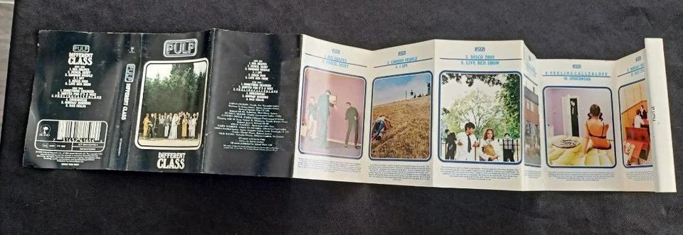 Pulp : Different Class ( Cassette Tape ) - Image 4 of 4
