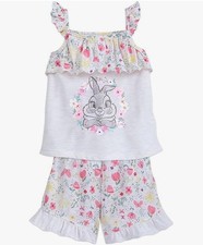 Disney Miss Bunny Pajama Set for Girls Size 7/8 Years Old
