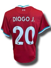 DIOGO JOTA SIGNED LIVERPOOL FC 2020/21 HOME SHIRT (ACG CERT AG16611)