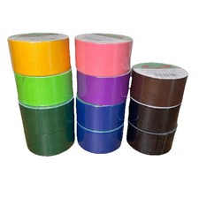 GiftExpress 11 Assorted Colored Duct Tapes 10 Yards x 2 inch - What's Shown Only