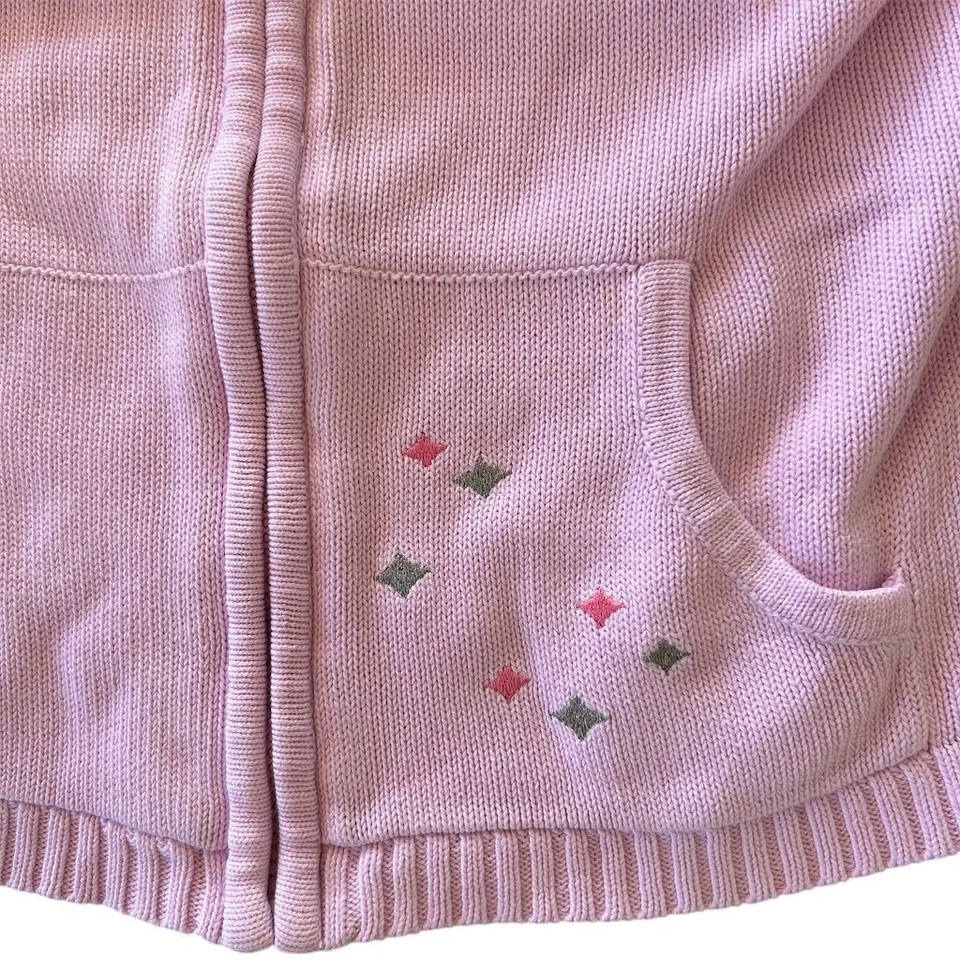 Suéter Disney Princesa Niñas Púrpura Con Capucha Cremallera Talla S Informal Foto 4 de 4