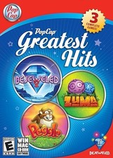 PopCap Greatest Hits - Bejeweled 2, Peggle, Zuma - PC/Mac