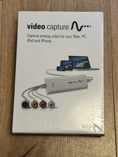 Elgato Video Capture - Digitize Video for Mac, PC, iPad, iPhone. New, Sealed