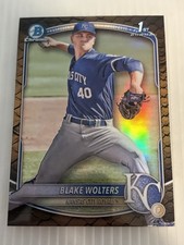 2025 Bowman - Chrome Prospects Blake Wolters #BCP-76 Reptilian Refractor (RC)