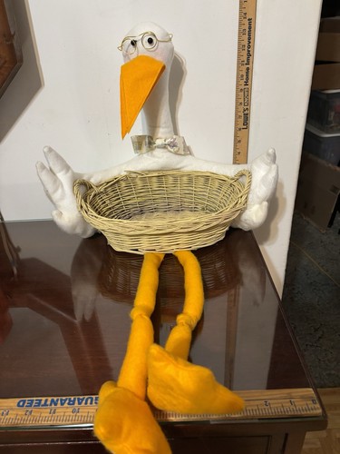 Baby Shower Stork Basket