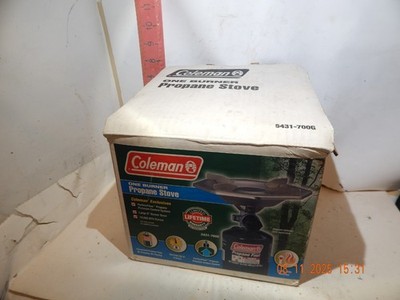 Coleman 1 burner Propane Stove 5431-700G Open Box - Org Packaging Camping Stove