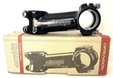 new DIMENSION threadless STEM 90mm 97° black 28.6 steerer 31.8 handlebar