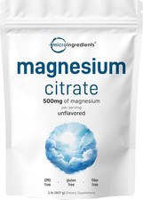 Pure Magnesium Citrate Powder Citrato de Magnesio en polvo , 2 Pounds 32...