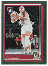 2025 Donruss WNBA Green Shimmer #5 Haley Jones Atlanta Dream Stanford