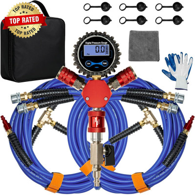 4 Way Tire Inflator, 4 Tire Inflation Deflation System, 4 Tire Air up down Syste