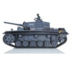 2.4G 1/16 Henglong TK7.0 Plastic Panzer III L RTR 3848 Airsoft RC Tank IR Battle — photo 4