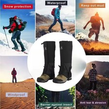 Wasserdichte Beinkleidung Regen Gamaschen Schutz für Outdoor-Wanderung