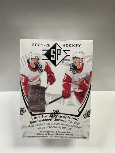 2021-22 Upper Deck SP Hockey Blaster Box New Sealed