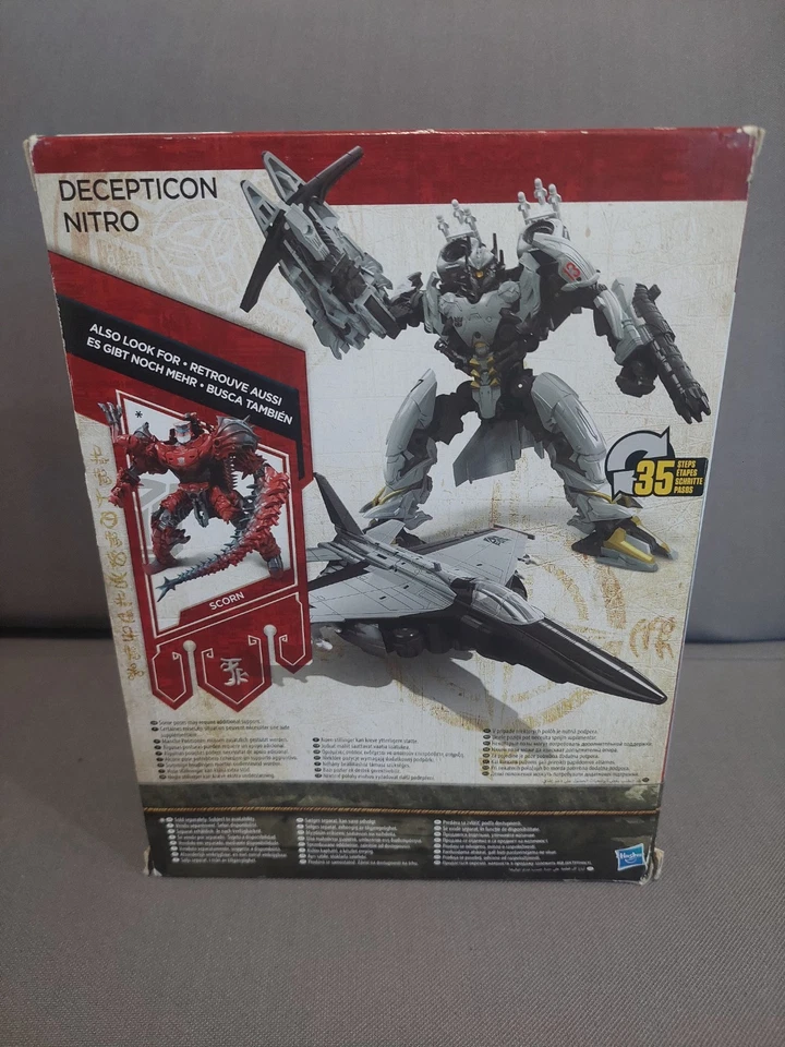Transformers The Last Knight NITRO Decepticon Hasbro 2017 Premier Edition TLK - Immagine 2 di 4