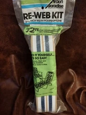 Arden Paradise Re-Web Kit 72' Feet Yellow/Blue/White 2 3/16” Wide Polypropylene