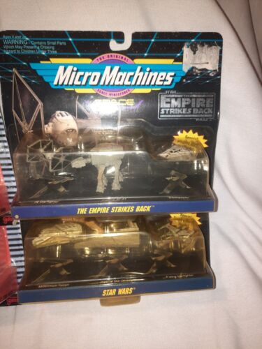 7X VINTAGE GALOOB MICRO MACHINES STAR WARS UNOPENED PACKS - Picture 4 of 12