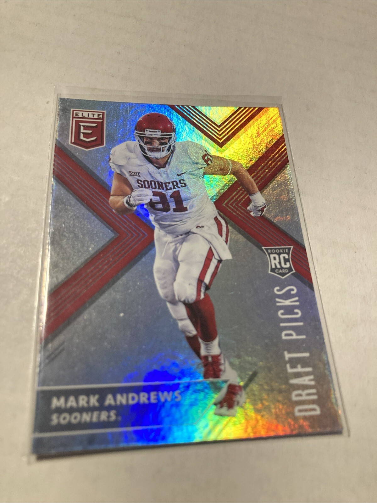 2018 Elite Draft Picks Football Variation #115 Mark Andrews Rc
