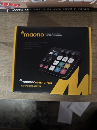 Maonocaster G1 Neo Audio Mixer For Gaming  - Picture 1 of 2