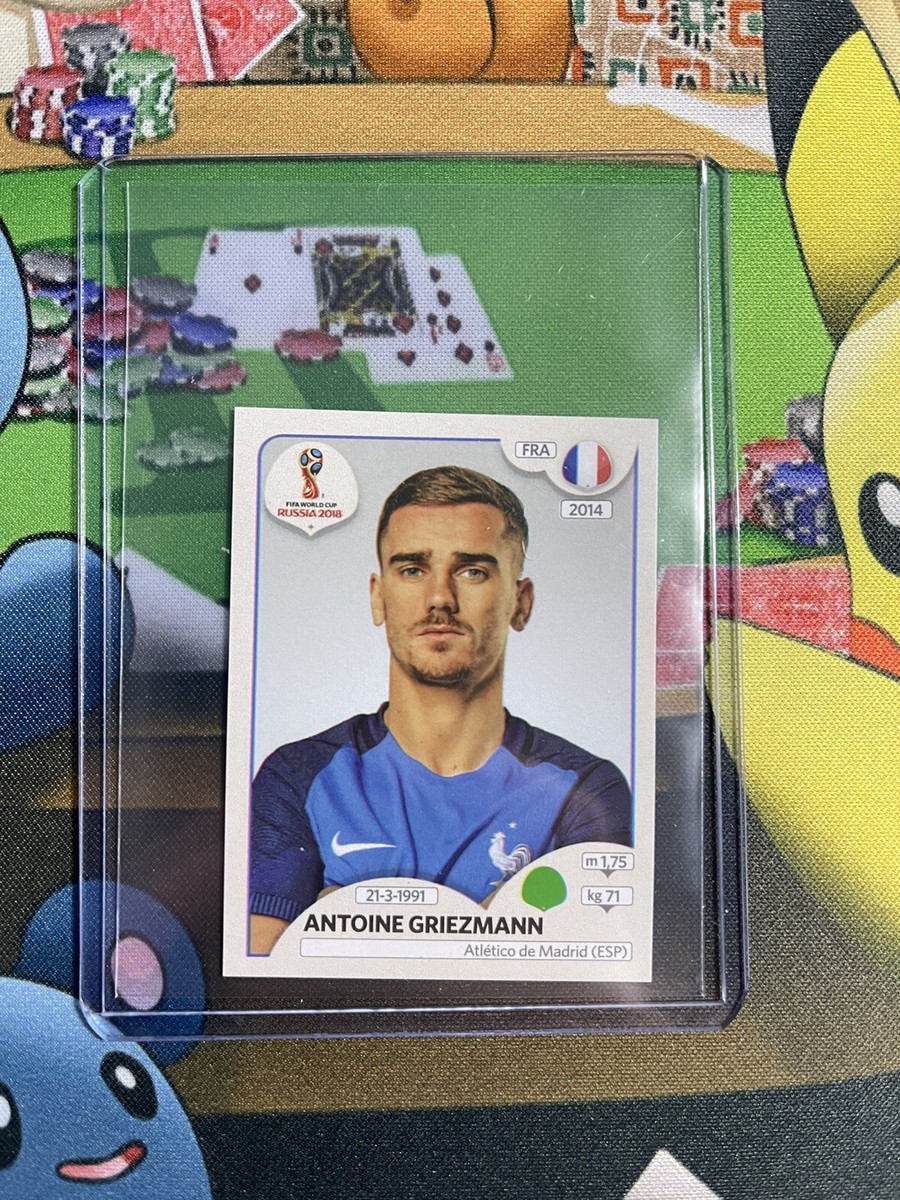 2018 Panini Russia FIFA World Cup Stickers Antoine Griezmann