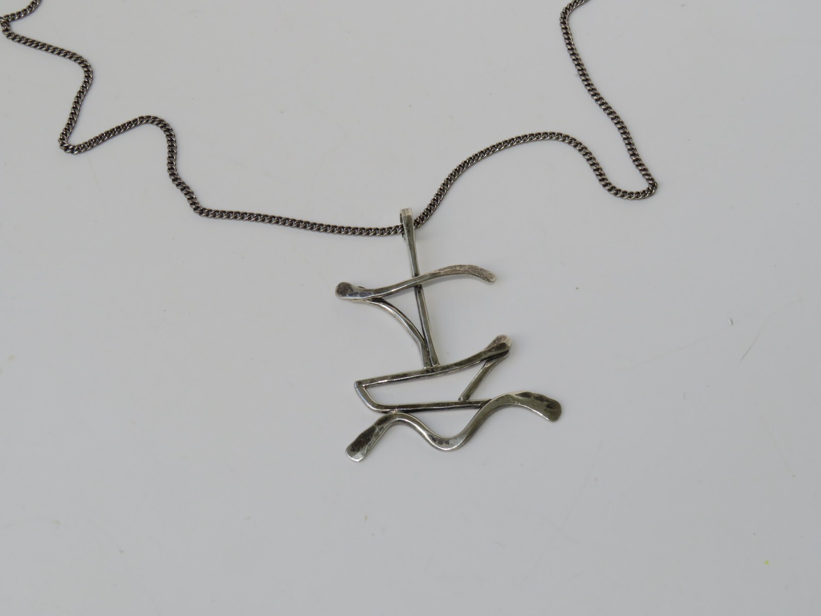 Unique Sterling Silver Necklace with Sterling Silver Pendant eBay