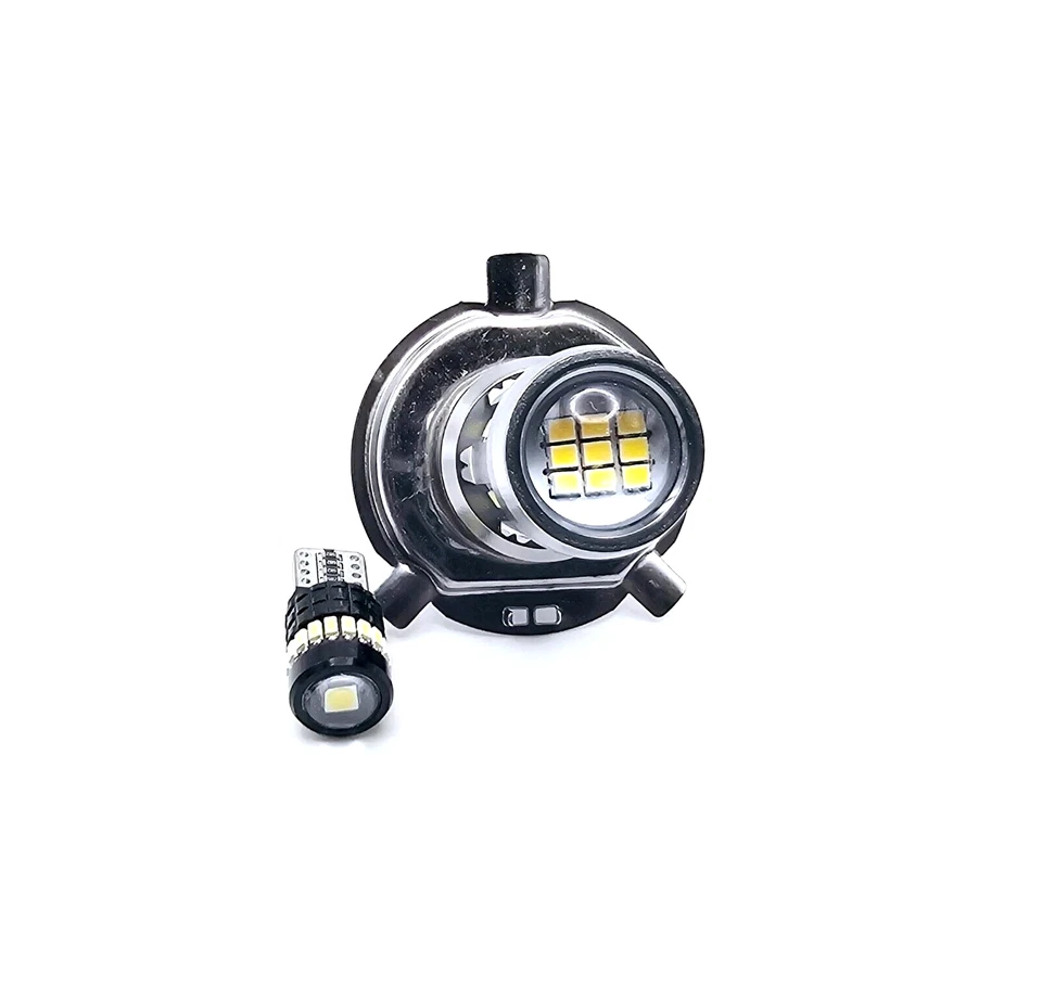 2 bombillas LED Premier Hi/Lo 12v para KTM 300XCW seis días 2014, 2018 Foto 2 de 4