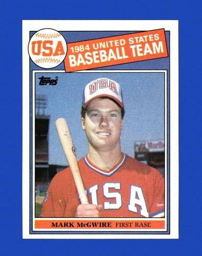 1985 Topps Set-Break #401 Mark Mcgwire NM-MT OR BETTER *GMCARDS*