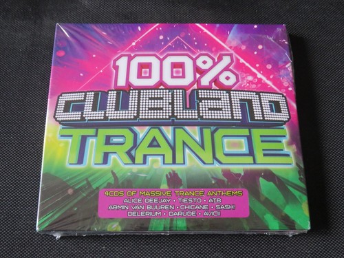 100% Clubland Trance (4 x CD) ALICE DEEJAY TIESTO ATB ARMIN VAN BUUREN CHICANE