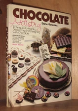 CHOCOLATE ARTISTRY Cookbook Decoration Molding Decorating Elaine Gonzalez 