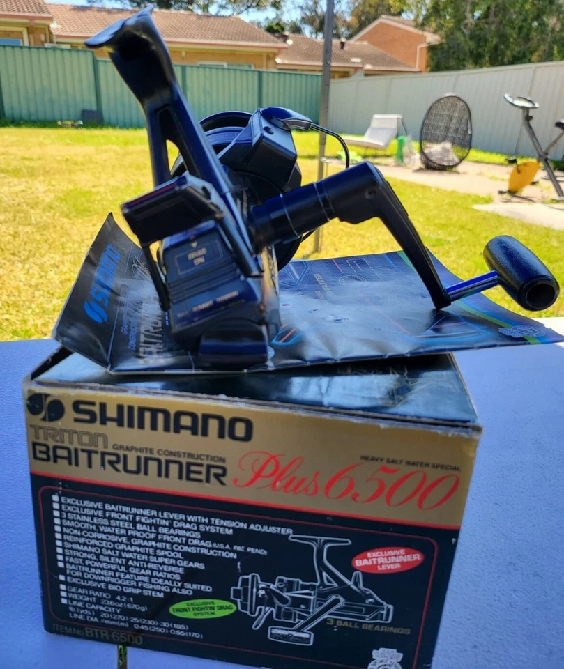 Shimano Triton Baitrunner Plus 6500 - Imagem 4 de 4