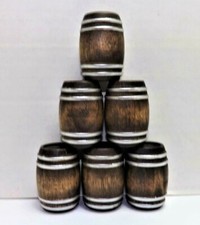 G SCALE WHISKEY BARRELS WINE BARRELS 1/24 MODEL TRAIN CARGO 12 Barrel set
