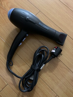 Bio Ionic POWERLIGHT 1875W Lightweight Speed Pro Dryer Z-FGTBI-0388-3 EUC