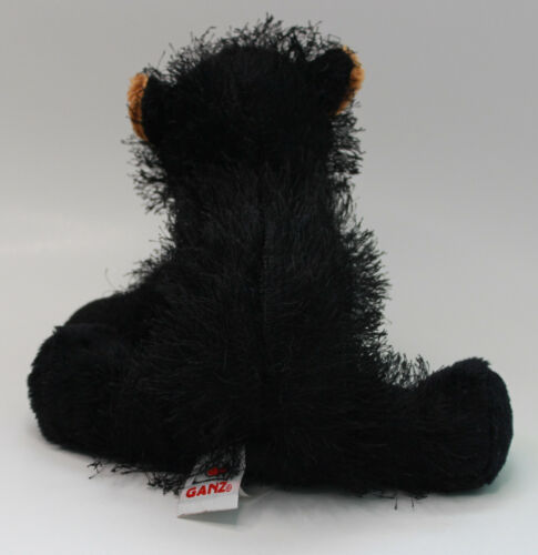 Peluche orso nero Ganz Webkinz HM004 sacchetto di fagioli senza codice - Foto 3 di 8