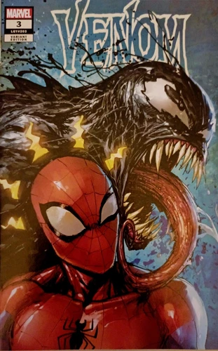 VENOM (#3) UNKNOWN COMICS TYLER KIRKHAM EXCLUSIVE TRADE DRESS VARIANT COVER NM